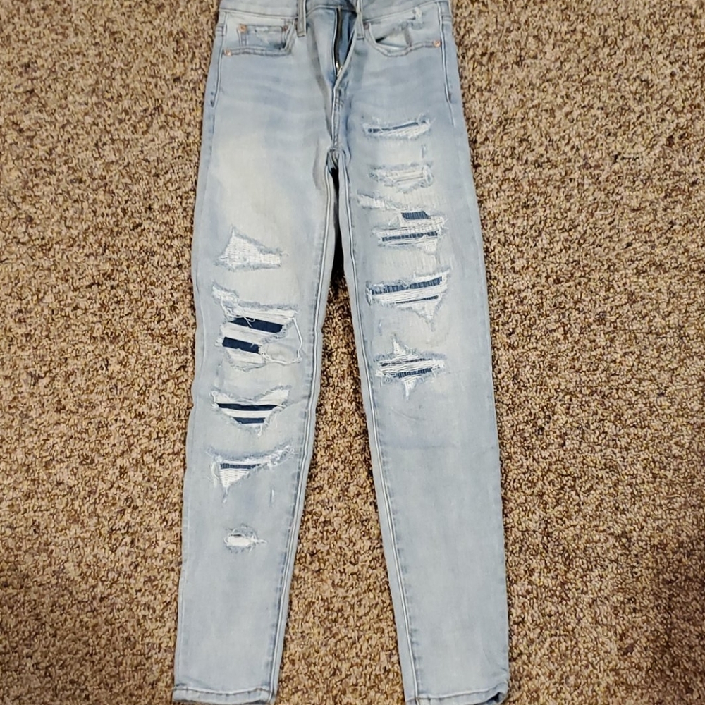 AE Hi-rise Jegging Size 0-Short